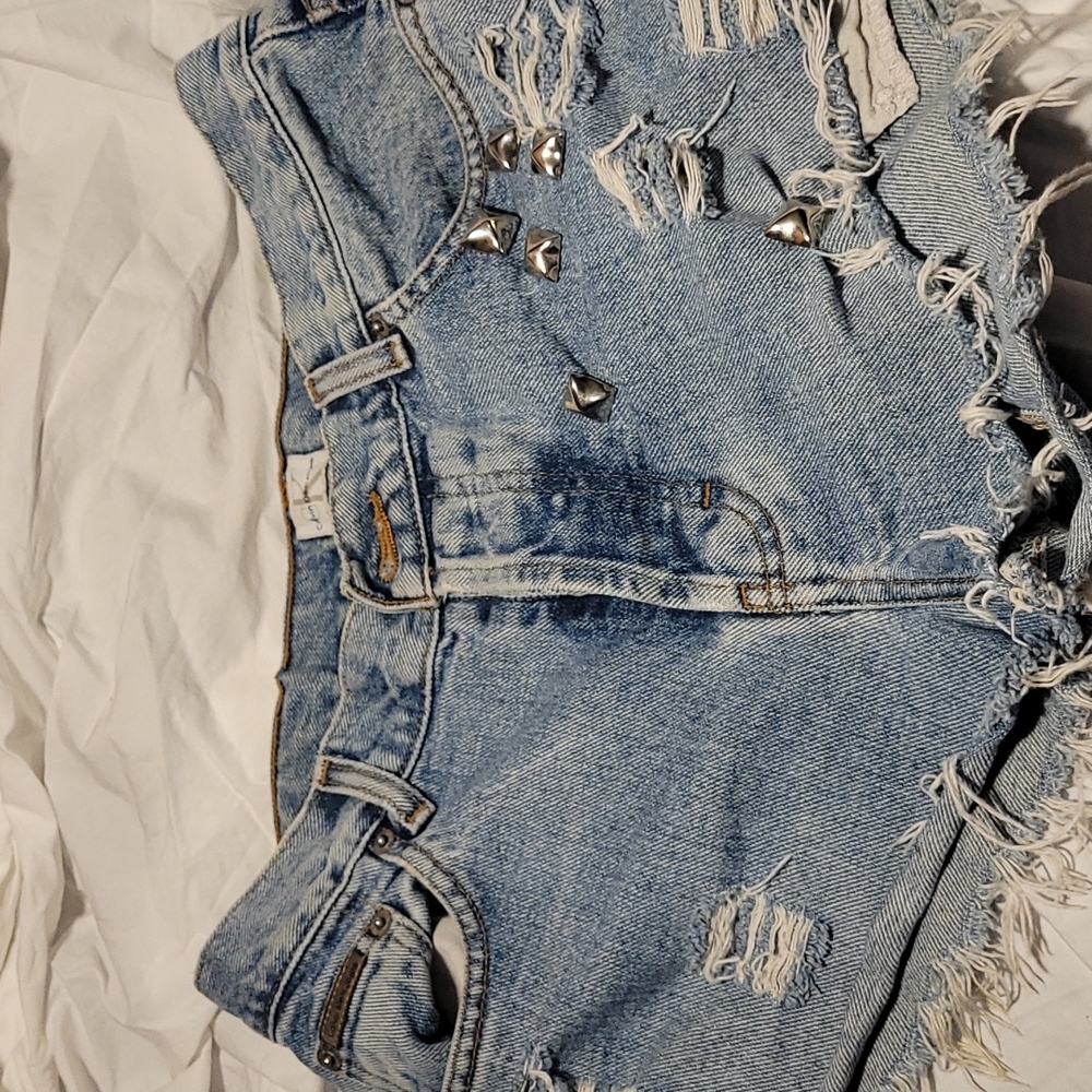 Calvin Klein Rockstar Jean Shorts